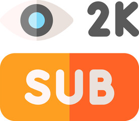 subscribe (2) Illustration on a white background