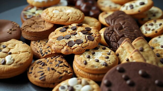National Cookie Month assorted cookies, October 1st