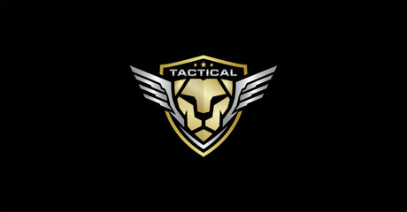 Lioness wing modern tactical logo