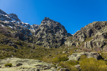 Covao da Ametade - iconic site in the Serra da Estrela Natural Park - Portugal
