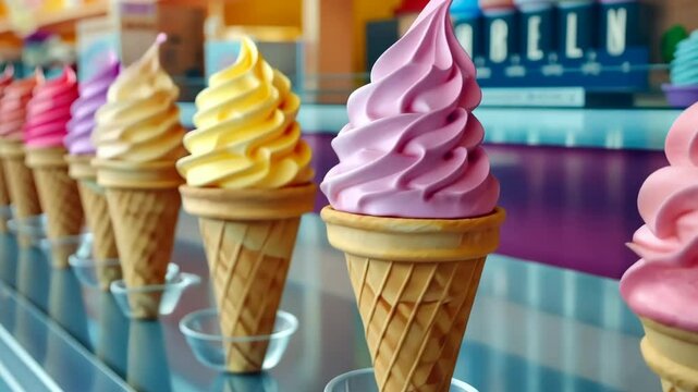 National Ice Cream Cone Day ice cream in cones, September 22nd