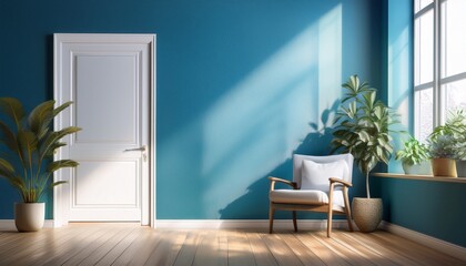 Fototapeta premium modern living room interior