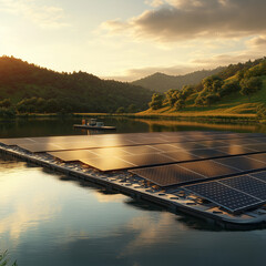 Fototapeta premium solar power station
