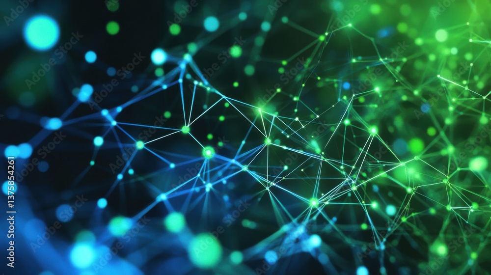 Poster abstract background with intricate net
