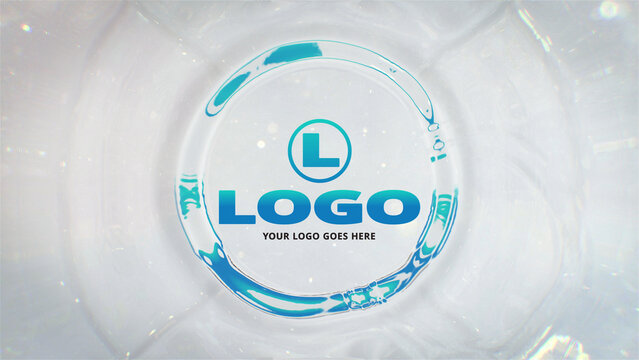 Water Ripple Splash Logo