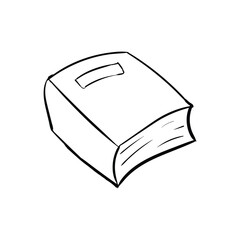 vector illustration of a book