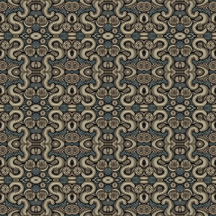 Wild Snake Skin Print Seamless Patterns for Textile Design and Fashion Fabric | Exotic Reptile-Inspired Digital Prints for Clothing