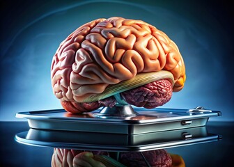 Brain Slicer Anatomy Medical AI Art