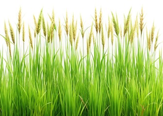 Tall Meadow Grass Cutout - Nature Background