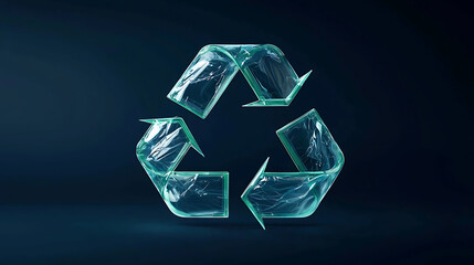 Recycling awareness campaign global digital art modern environment aesthetic viewpoint sustainability concept