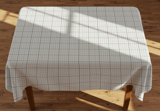Table Cloth Mockup