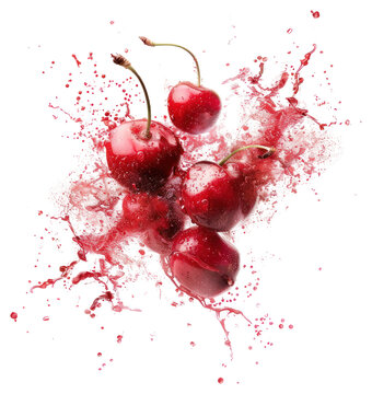 PNG Exploding 3 cherry food fruit photography.