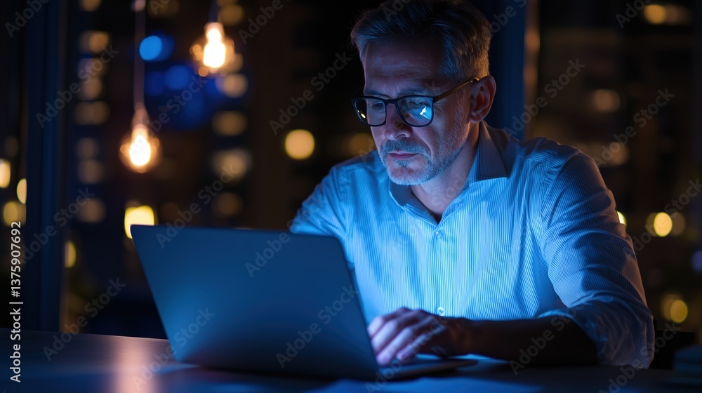 Aufkleber data-driven strategy in a modern office setting