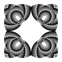 Основные RGB op art creative pattern, ornament, vector decorative element