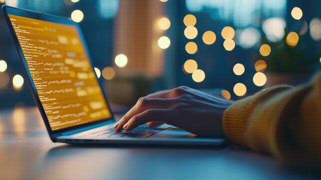 Marketer Analyzing RFM Heatmap for Customer Data Segmentation