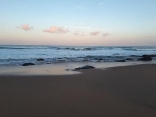 Sunrise on the beach
