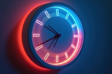 Temperature-Responsive Timepiece with Changing Colors