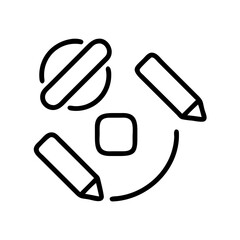 Speaking Editable stroke icon collections. Containing speaking, dialogue, human, man, community, communication, training, meeting, chat, and voice icons. Editable Stroke icon collection Outline icon
