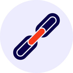 Obraz premium Link Vector Icon