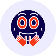Hug Vector Icon Design