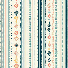 A blue and white striped pattern with a blue and pink stripe