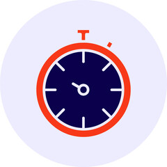 Timer Vector Icon Design