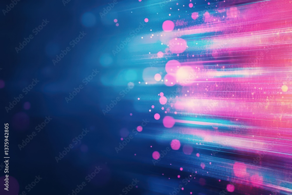 Aufkleber bright pink and blue background creating a bold and eye-catching visual, perfect for modern design a