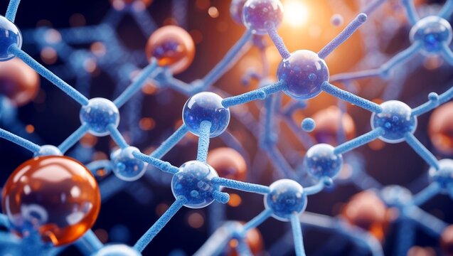 Chemical structure of polyethylene terephthalate polymer chain
