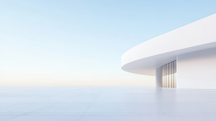 Fototapeta premium Minimalist Architecture Poster