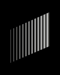 Obraz premium Crescent Grey Lines 