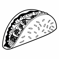 vector illustration of bread