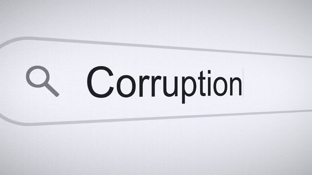 Searching Corruption on the Internet, Computer Screen Macro
