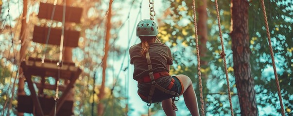 Adventure Park Climbing – Safety and Challenge in the Trees.