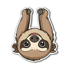 Cute Cartoon Sloth