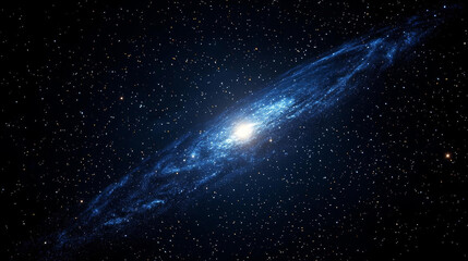 Fototapeta premium Realistic cosmos celestial landscapes. breathtaking view of cosmos reveals celestial landscapes filled with stars and stunning galaxy