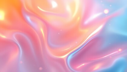 Fototapeta premium Abstract Swirls of Color Background: A mesmerizing display of fluid shapes and gradients, blending warm and cool tones, creating a sense of dynamic movement and captivating visual texture.