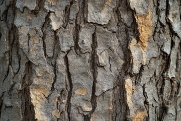 Obraz premium The detailed photograph of the trees rough textured bark