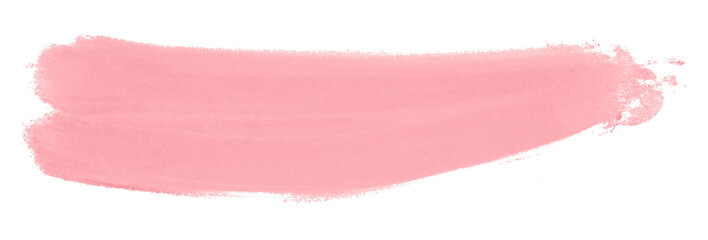 pink brush isolated on transparent background