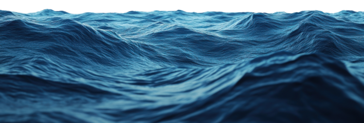 PNG Huge wave in the ocean blue natural nature.