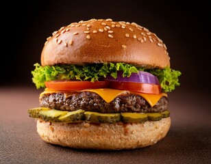  Burger special discount banner with blank space for text. Burger banner 