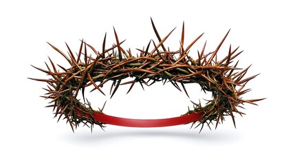 Obraz premium Crown of Thorns, Religious Symbol (2)