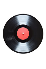Isolated Clean Vinyl Record