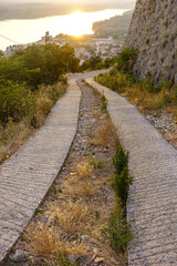 Abendstimmung, Sibenik, Dalmatien, Kroatien