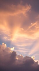 Fototapeta premium Serene Sunset Glow