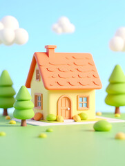 Fairytale-like tranquil country house