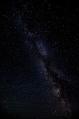 night starscape in the countryside