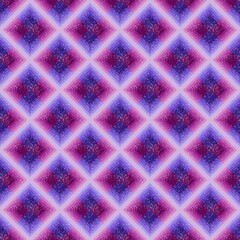 Tartan square cross violet and pink with glitter pattern