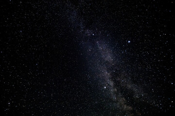 night starscape in the countryside