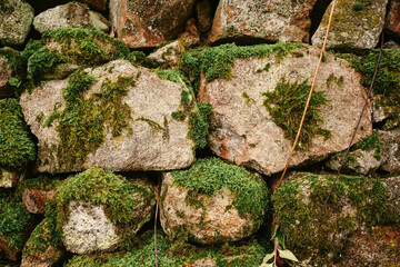 old stone wall