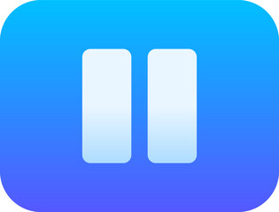 pause Illustration on a white background